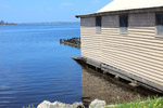 Boathouse on the Swan River by Sally Wallace