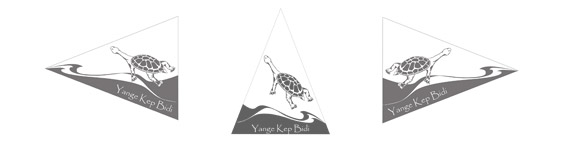 Signage for Yange Kep Bidi Trail